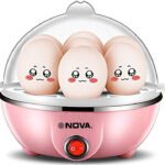 Nova Pink Electric Egg Boiler Nec1530 Egg Cooker(Pink, 7 Eggs)
