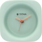Titan Analog Sea Green Clock