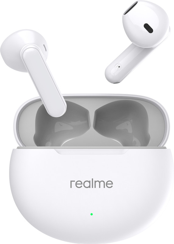 Realme Buds T01 With 13Mm Driver, Ai Enc For Calls, Bt 5.4 And Upto 28 Hours Playback Bluetooth(White, True Wireless)