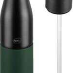 Pigeon 16253 500 Ml Flask(Pack Of 1, Black, Green, Steel)