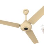 Bajaj Energos 26 5 Star 1200 Mm 3 Blade Ceiling Fan(Bldc Motor With Remote | Base Ivory | Pack Of 1)