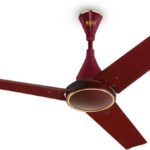 Kuhl Prima A Bldc Ceiling Fan With Remote | High Airflow |Bee 5 Star 1200 Mm 3 Blade Ceiling Fan(Brown | Pack Of 1)