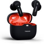 Triggr Apex S2 2025, Dual Pairing, 60H Battery, Preset Eq, Quad Mic Enc, Rubber Finish Bluetooth(Black Inferno, True Wireless)