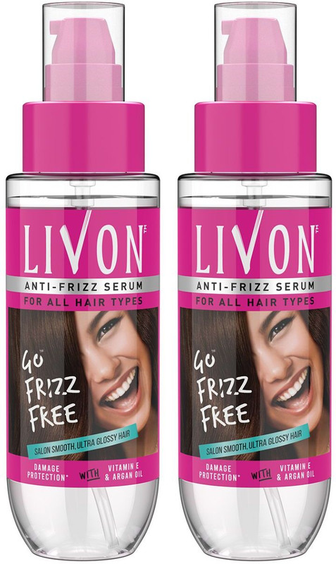 Livon Hair Serum For Smooth, Frizz Free & Glossy Hair(200 Ml)