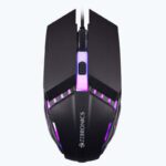 Zebronics Zeb Phero With Dpi Switch, High Precision, Plug & Play, 4 Buttons Wired Ambidextrous Optical  Gaming Mouse(Usb 2.0, Rainbow Led)