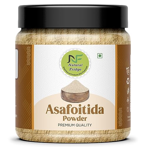 Natural Fridge Premium Asafoetida Powder, 100% Pure Hing Spice, 100G