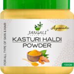Pure Jangali Organics Herbal Kasturi Haldi (Wild Turmeric)100% Natural For Skin Treatment(100 G)