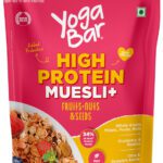 Yogabar Protein Muesli 850G, Fruits, Nuts & Seeds, Saver Pack, Wholegrain Breakfast Pouch(850 G)