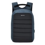 Amazon Basics Anti Theft Design Laptop Backpack, Blue And Black