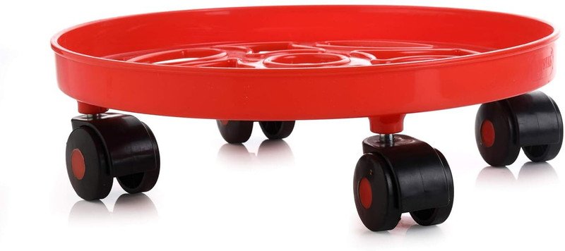 Crystal Gas Cylinder Trolley(Red)