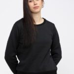 Tokyo Talkies Full Sleeve Solid Women Sweatshirt