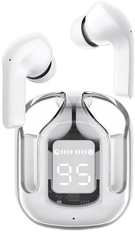 Bullstorm Exclusive Tws M10 Sports With Power Bank 40 H Playback B19 Bluetooth(White, True Wireless)