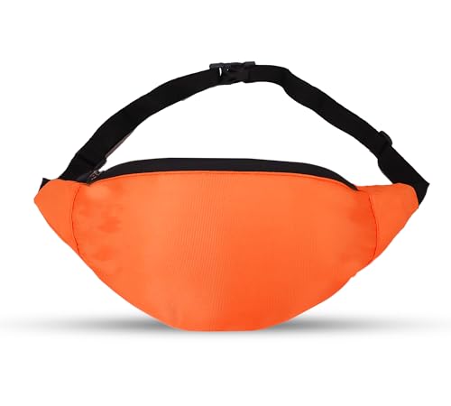 Bigplayer Holographic Waist Bag Stylish And Functional Waist Bags For Men And Women Waterproof, Nylon Trainer Waist Bag With Adjustble Waist Belt Travel Waist Pouch