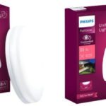 Philips Full Glow 18-Watt Round Led Surface Downlighter,Cool Day Light, Pack Of 2 Recessed Ceiling Lamp(White)