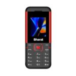 Jiobharat K1 Karbonn 4G Keypad Phone With Jiotv, Jiocinema, Jiosoundpay, Jiosaavn, Long Lasting Battery, Led Torch, Digital Camera | Black & Red | Locked For Jionetwork
