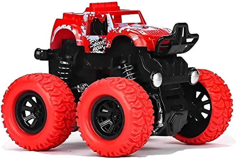 Chigy Wooh Monster Truck Toy For Kids, Amazing, 360 Degree Stunt Car Pack Of 1(Multicolor)