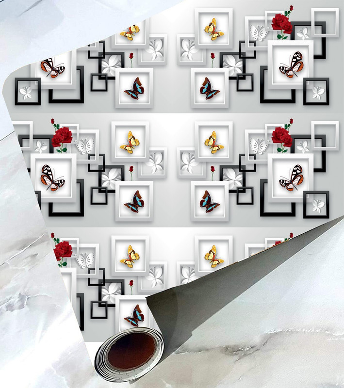 Hd Print House Floral & Botanical Multicolor Wallpaper(127 Cm X 40 Cm)