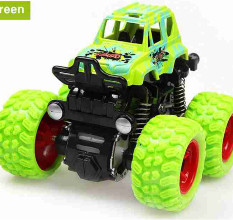 Forbuz Monster Truck Toy For Kids, Amazing Toys, 360 Degree Stunt Truck(Red, Green, Violet, Orange)