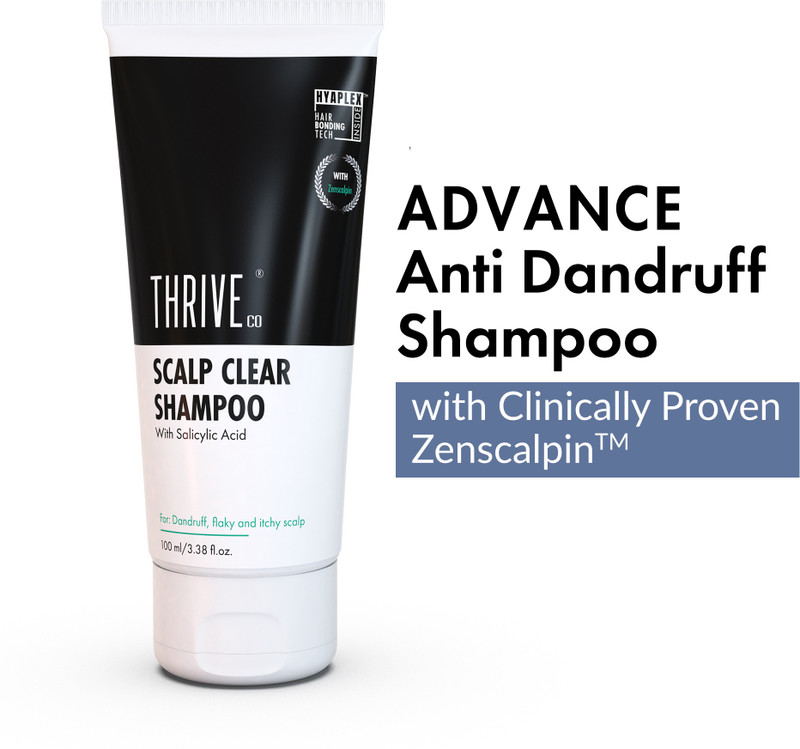 Thriveco Scalp Clear Shampoo With Salicylic Acid | For Dandruff & Itchy Scalp(100 Ml)