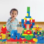 Playmagic Diy Building Block Construction Set Of 50 Pieces|Learning & Educational Puzzle Toy|Roleplay Activity Set|Motor Skill Development Construction Toy|Birthday-Return Gift For Kids|Made In India