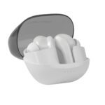 Amazon Basics Tws In-Ear Earbuds (P50) With Fast Charging Up To 50 Hours Of Playtime | Dual 10Mm Driver | Ipx4 Water-Resistance | Bluetooth 5.3 | Quad Mic With Enc | Touch Control (White)