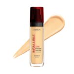 L’Oreal Paris Liquid Foundation, Oil Absorbing Formula, Transferproof, Heatproof And Long-Lasting, Infallible 32H Fresh Wear, 140 Golden Beige, 30Ml