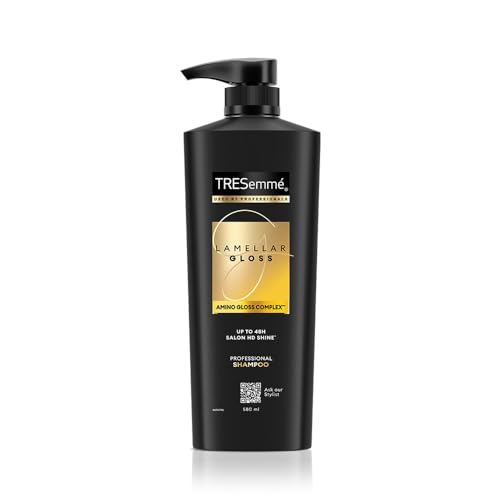 Tresemme Lamellar Gloss Shampoo 580Ml With Amino Gloss Complex | Salon-Like Glossy Hair| Shiny And Smooth Hair
