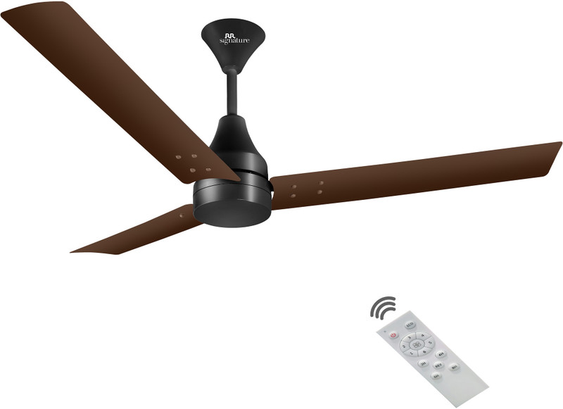 Luminous Slimaire 5 Star 1200 Mm 3 Blade Ceiling Fan(Bldc Motor With Remote | Ale Brown | Pack Of 1)