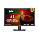Dell Se2725H 27″/68.58Cm Fhd Monitor,Aspect Ratio 16:9, 75Hz, Tilt, Brightness 300 Cd/M2(Typical), 5Ms, 3000:1 Contrast Ratio, 1Xhdmi, 1Xvga, 1X Power Connector, 1X Security Lock, Comfortview Plus
