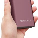 Zebronics 20000 Mah 22.5 W Nano Power Bank(Raspberry, Lithium Polymer, Fast Charging, Quick Charge 3.0 For Mobile, Tablet)