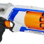 Nerf Elite Strongarm Toy Blaster With Rotating Barrel,Slam Fire, Incl. 20 Darts, Guns & Darts(Multicolor)