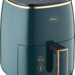 Pigeon Healthifry Digital With 360 High Speed Air Circulation Technology 1200 W With Non-Stick Basket – Green Air Fryer(4.2 L)