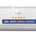 Whirlpool 1.5 Ton 5 Star, Magicool Inverter Split Ac (Magicool 15T 5S Inv Cnv S5K2Pp0, Copper, Convertible 4-In-1 Cooling Mode, Hd Filter White)