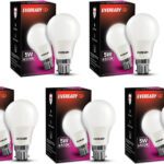 Eveready 5 W Basic Standard B22 Led Bulb(White, Pack Of 5)