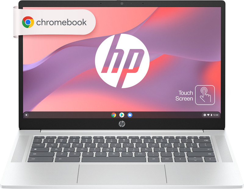 Hp Intel Core N N200 – (8 Gb/128 Gb/Chrome Os) 14A-Nf0016Tu Chromebook(14 Inch, Glacier Silver, 1.45 Kg)