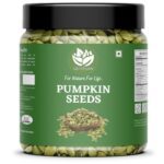 Go Vegan 100% Natural & Premium Pumpkin Seeds 1Kg – Raw Seeds For Eating | Immunity Booster And Protein Rich Seeds | Healthy Diet Snacks Diwali Gift Pack (Pumpkin Seeds 1 Kg)