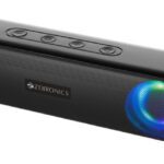 Zebronics Vita 101, Zeb-Pspk 110W, Upto 13 Hours Playback, Dual 50Mm Drivers,Btv5.0, Tws 10 W Bluetooth Soundbar(Black, Stereo Channel)