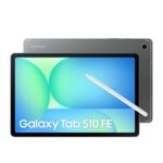 Samsung Galaxy Tab S10 Fe, S Pen In-Box, 27.7 Cm (10.9 Inch) Lcd Display, 8 Gb Ram, 128 Gb Storage, Wi-Fi Tablet, Gray