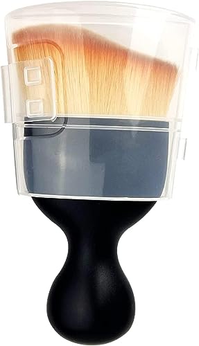 Jm Seller Brush Mini Car Cleaning Brush With Handle And Dust Cover Car Ac Vent Cleaner Dashboard Cleaner Accessories For Detailing Brush Multipurpose Gadget Cleaner Car Duster Brush (Small) (1Pcs)