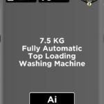 Acer 7.5 Kg Halo Wash Series With Aisense, 5 Star Rating, Autobalance, Helixflow Pulsator, Pro-Foam Tub Fully Automatic Top Load Washing Machine Black, Grey(Ar75Fatlp1Gt)