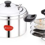 Mahavir Standard Induction & Standard Idli Maker(3 Plates , 12 Idlis )