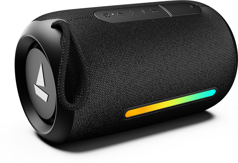 Boat Stone 350 Pro/358 Pro With Dynamic Rgb Leds,12 Hrs Playback, Ipx5 & Tws Feature 14 W Bluetooth Speaker(Raging Black, Mono Channel)