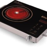 Elicacy 2000 W Radiant Cooktop Touch Panel(Black, Premium Infrared Induction Cooktop Touch Panel 2000 Watt (All Utensil Use-Able))