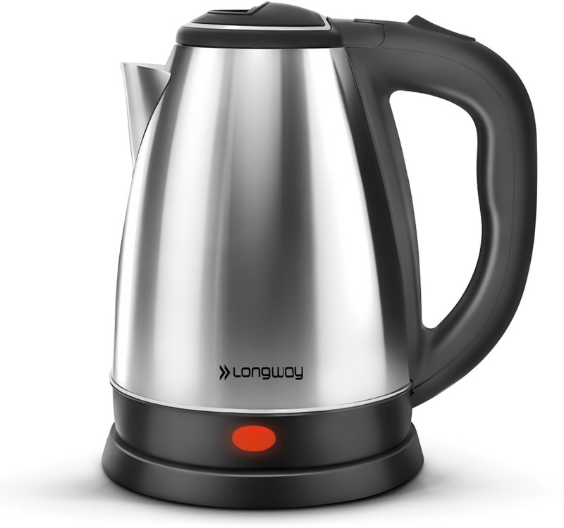 Longway Kestro 1500 W With Stainless Steel Body For Boiling Electric Kettle(2 L, Black)