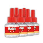 Mortein 45Ml X 6 (Buy 4 Get 2 Free) Fits All Machines | Smartplus Mosquito Repellent Refill | Mosquito Repellent & Killer | 100% Protection From Dengue Mosquitoes, Pack Of 6