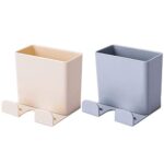 Primelife 2 Pcs Cute Convenient Remote Control Holder Organiser Storage Caddy Smart Tv Holder Home Wall Mount For Mobile Phone Stand Cases – Multicolor (Mobile Stand Pro)(2)