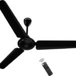 Atomberg Ameza | High Air Delivery | Led Speed Indicator | Timeless Design | Power Saving 5 Star 1200 Mm 3 Blade Ceiling Fan(Bldc Motor With Remote | Gloss Black | Pack Of 1)