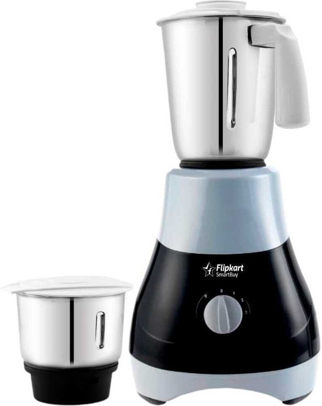 Flipkart Smartbuy Powerchef 500 W Mixer Grinder(Powerchef | 2 Jars | Black, Grey)
