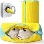 Shoe Washing Machine Bag Laundry Shoe Bag For Washer & Dryer, Reusable With Durable Zipper For Sneakers & Delicates 360° Deep Cleaning Washable Laundry Organizer Bag