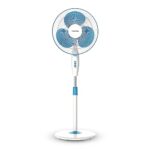 Bajaj Frore Neo 400 Mm Oscillating Pedestal Fan For Home | Aerodynamically Balanced Blades | 100% Copper Motor | High Air Delivery | 3-Speed Control | Rust Free | 2 Yrs Warranty 【Blue】